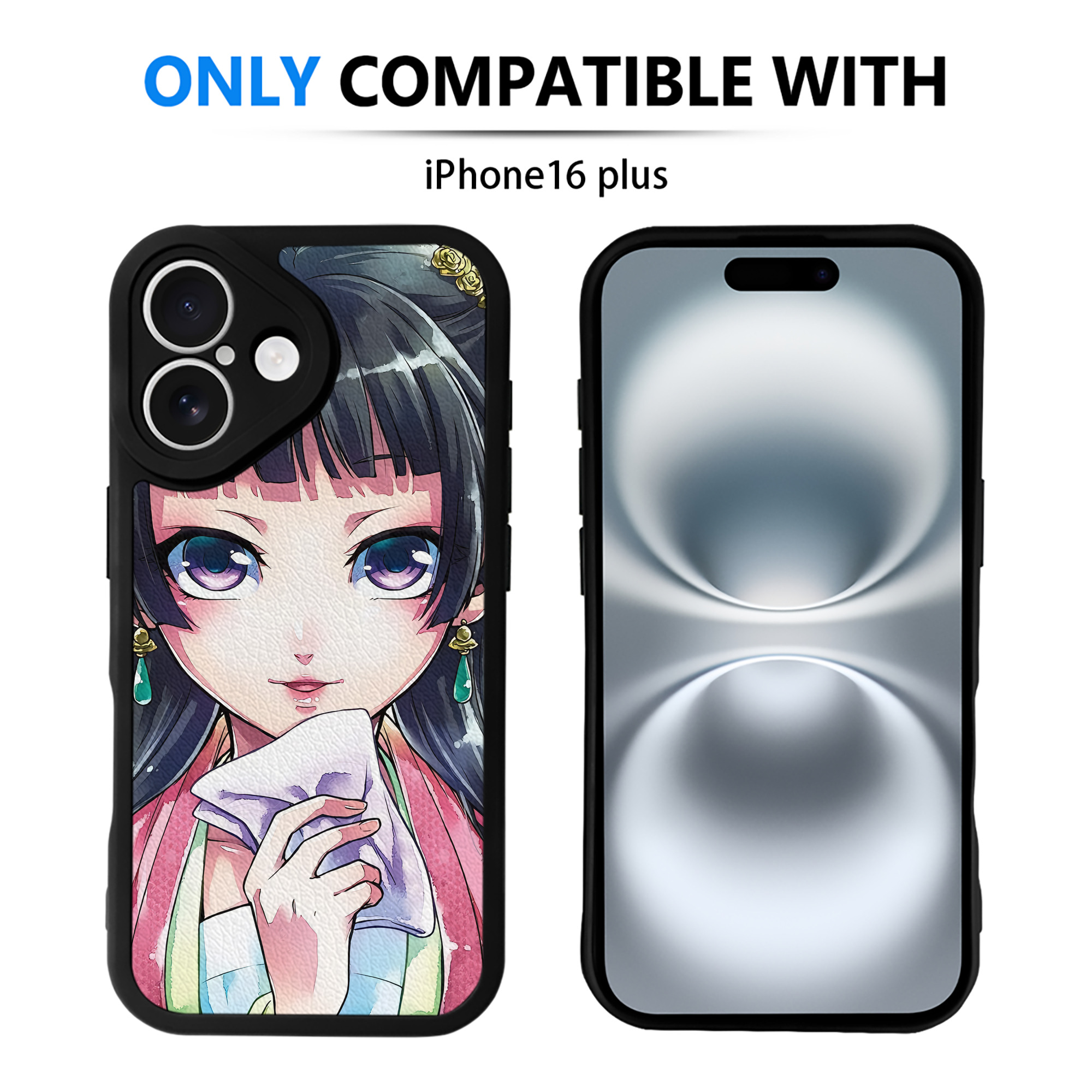 薬屋のひとりごと The Apothecary Diaries 【iPhone 16シリーズ対応】シリコンスマホケース（レザー調） 材質：シリコン